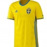 Форма сборной Швеции по футболу 2016/2017 (комплект: футболка + шорты + гетры)