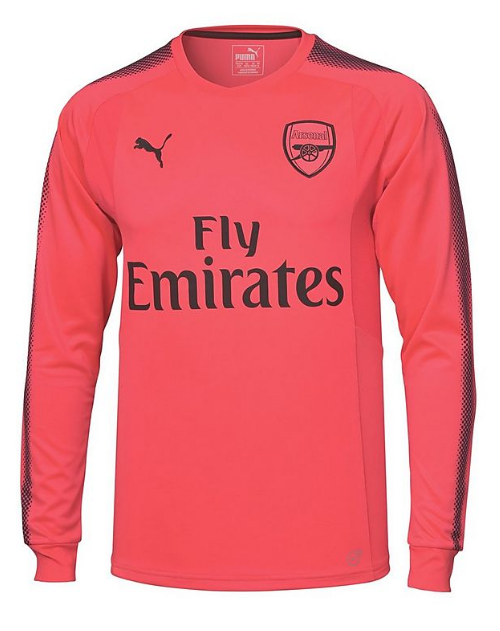 Мужская форма голкипера футбольного клуба Арсенал Лондон 2017/2018 (комплект: футболка + шорты + гетры)