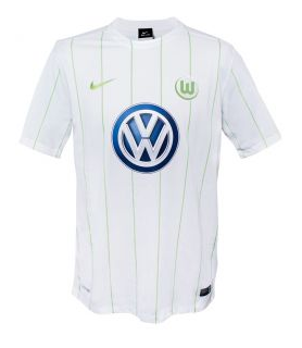 Форма футбольного клуба Вольфсбург 2017/2018 (комплект: футболка + шорты + гетры)