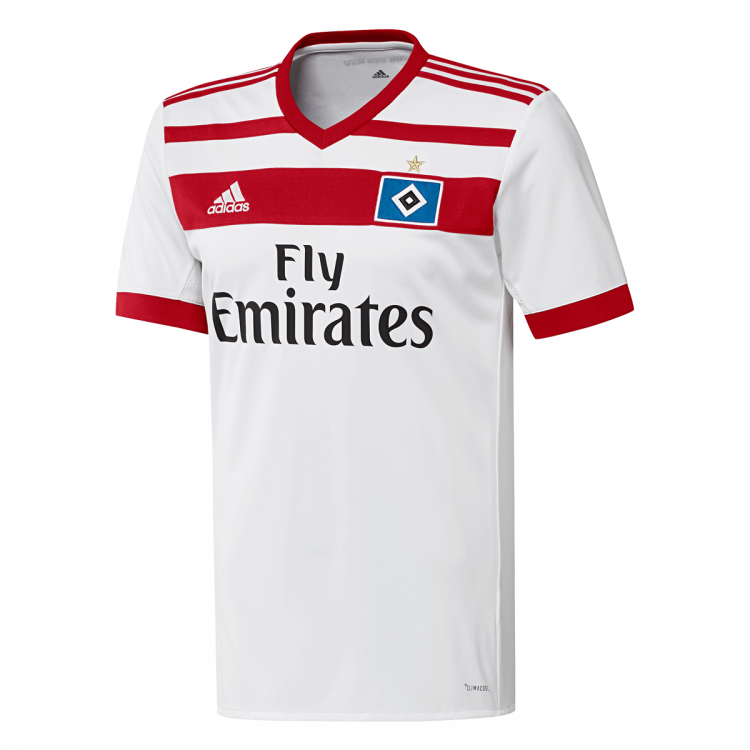 Форма футбольного клуба Гамбург 2017/2018 (комплект: футболка + шорты + гетры)