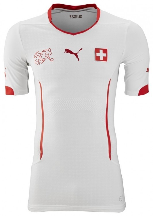 Футболка сборной Швейцарии по футболу 2016/2017