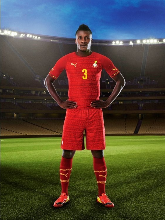 Форма сборной Ганы по футболу 2014/2015 (комплект: футболка + шорты + гетры)