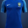 Детская форма Сборная Бразилии 2016/2017 (комплект: футболка + шорты + гетры)