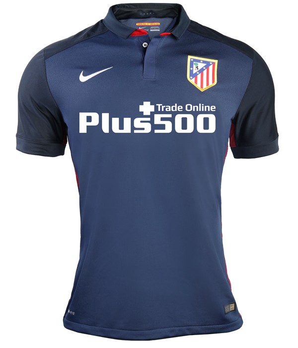 Детская форма футбольного клуба Атлетико Мадрид 2015/2016 (комплект: футболка + шорты + гетры)