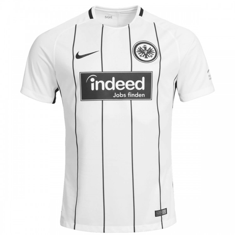 Форма футбольного клуба Айнтрахт Франкфурт 2017/2018 (комплект: футболка + шорты + гетры)