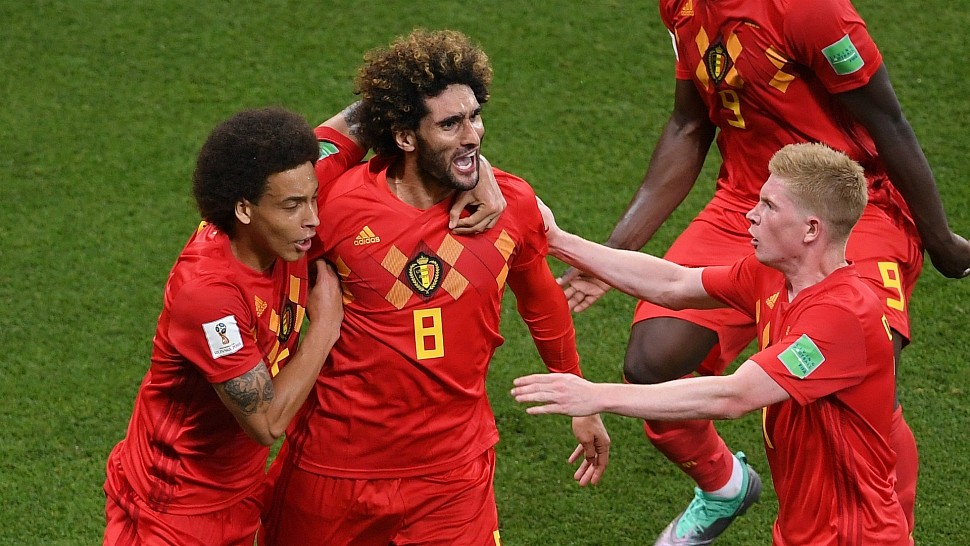 Игроки сборной Бельгии