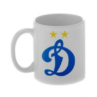 Кружка керамическая с логотипом Динамо Москва