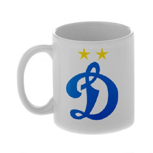 Кружка керамическая с логотипом Динамо Москва