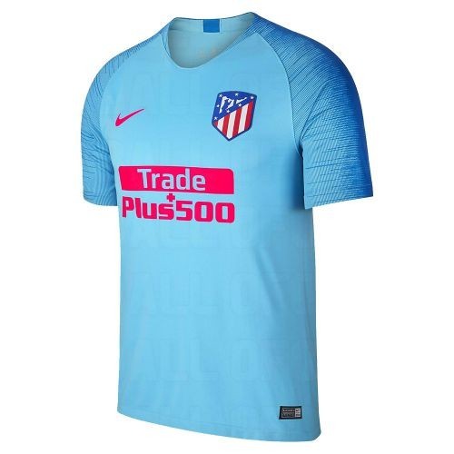 Детская форма футбольного клуба Атлетико Мадрид 2018/2019 (комплект: футболка + шорты + гетры)