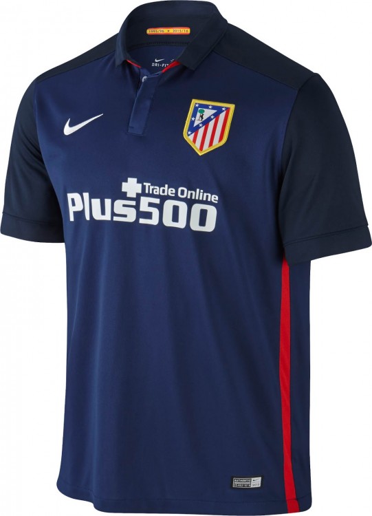 Форма игрока футбольного клуба Атлетико Мадрид Сауль Ньигес (Caul Niguez Esclapez) 2015/2016 (комплект: футболка + шорты + гетры)