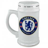 Кружка пивная, керамическая с логотипом Челси