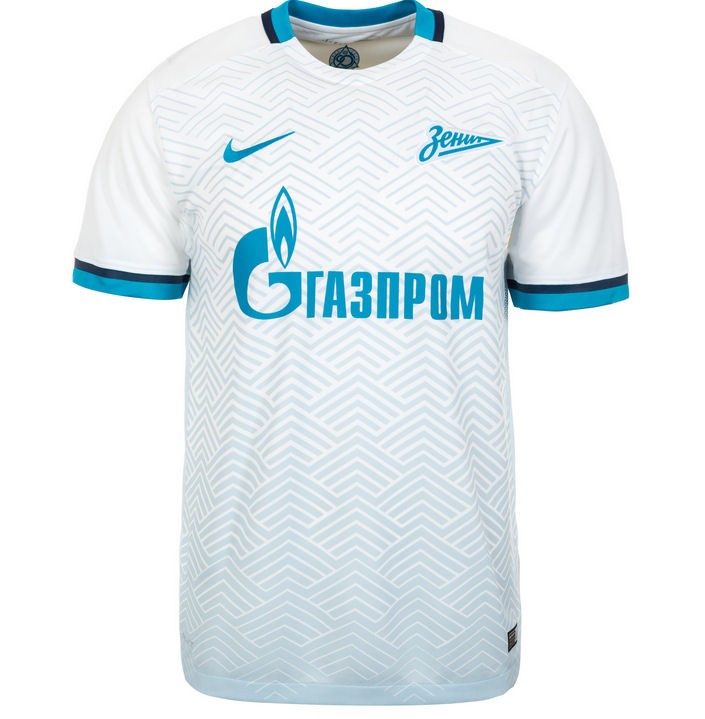 Форма игрока футбольного клуба Зенит Виктор Файзулин 2015/2016 (комплект: футболка + шорты + гетры)