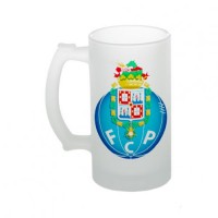 Кружка пивная, стеклянная с логотипом Порто
