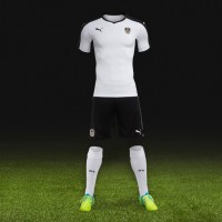 Форма сборной Австрии по футболу 2016/2017 (комплект: футболка + шорты + гетры)
