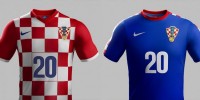 Футболка сборной Хорватии по футболу 2016/2017