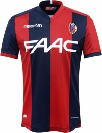 Детская форма футбольного клуба Болонья 2016/2017 (комплект: футболка + шорты + гетры)