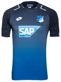 Форма футбольного клуба Хоффенхайм 2017/2018 (комплект: футболка + шорты + гетры)
