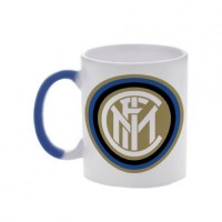 Кружка синяя, хамелеон с логотипом Интер Милан