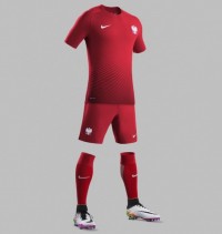 Форма сборной Польши по футболу 2016/2017 (комплект: футболка + шорты + гетры)