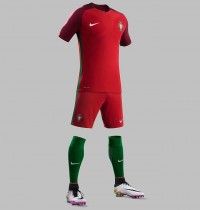 Форма Сборной Португалии по футболу 2017 (комплект: футболка + шорты + гетры) 