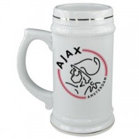 Кружка пивная, керамическая с логотипом Аякс